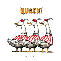 QUACK!藝術海報 第2張的照片
