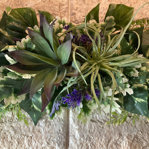 光触媒 人工観葉植物 ウォールグリーン フェイクグリーン フラワー505