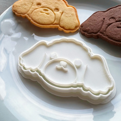 かわいいクッキー型-トイプードル[スタンプ付き] 2枚目の画像