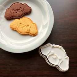 かわいいクッキー型-トイプードル[スタンプ付き] 3枚目の画像