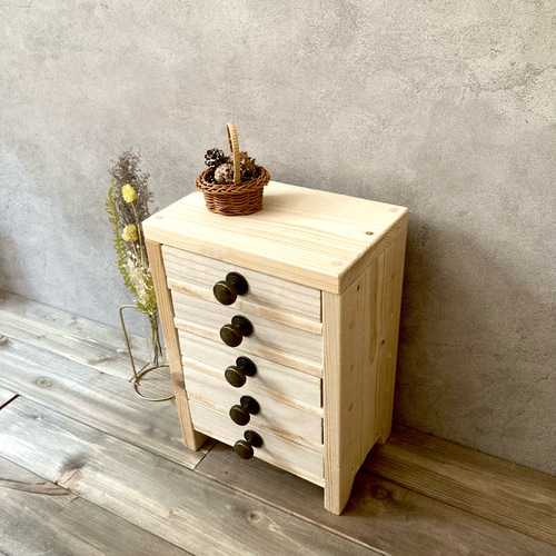 アクセサリー収納 引き出し収納 木製 5段 アクセサリーケース 収納