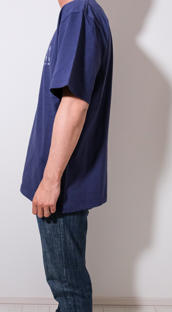 PLAY Logo(Surf) Short sleeve shirt (Indigo)Tシャツ・半袖・インディゴ 3枚目の画像