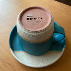 マグカップ&ソーサー（White Beachシリーズ） 2枚目の画像