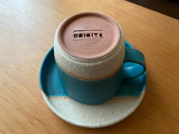 マグカップ&ソーサー（White Beachシリーズ） 2枚目の画像