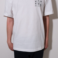 PLAY Logo(Surf) Short sleeve shirt (White)Tシャツ・半袖・ホワイト・白 1枚目の画像