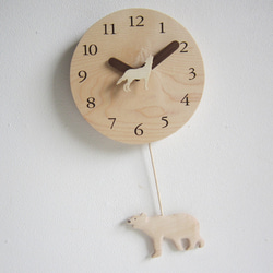 ノースランドサークル　振り子掛け時計 6枚目の画像