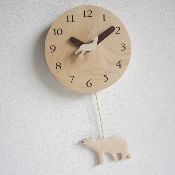 ノースランドサークル　振り子掛け時計 6枚目の画像