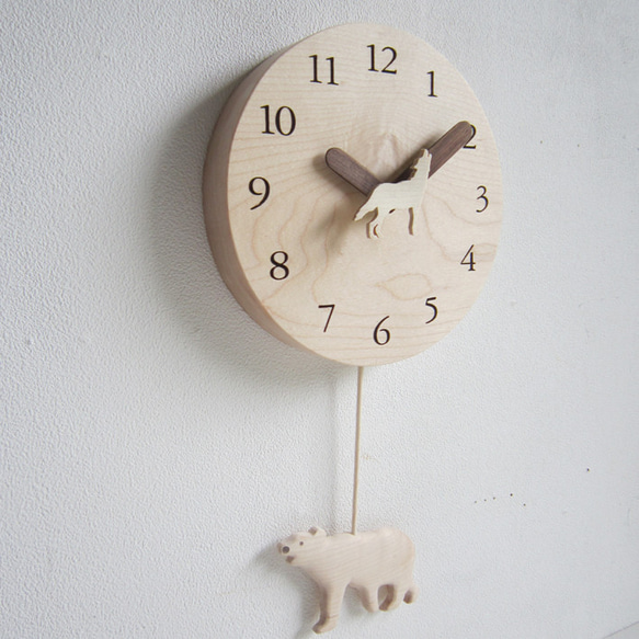 ノースランドサークル　振り子掛け時計 3枚目の画像