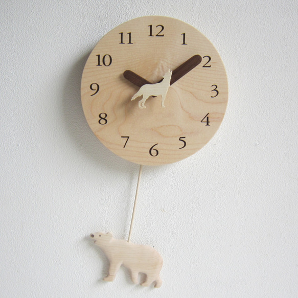 ノースランドサークル　振り子掛け時計 7枚目の画像