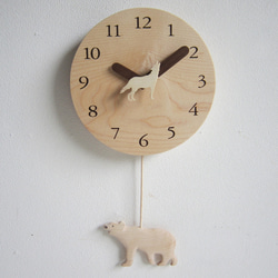 ノースランドサークル　振り子掛け時計 1枚目の画像