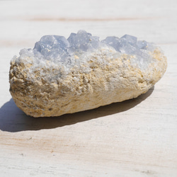 天然石 約261g約83mmセレスタイト(マダガスカル産)クラスター原石結晶ぎっしり天青石[ce-220623-01] 19枚目の画像