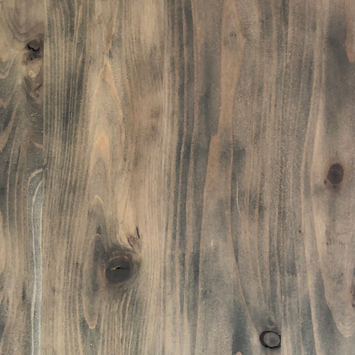 総天然木 古木風加工スチールラックキャビネット 引き出し付き