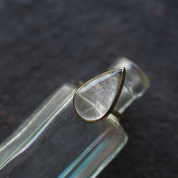 tourmaline in quartz brass ring (minatsuki) 8枚目の画像