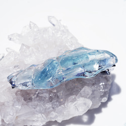 海藍寶製成的冰河髮夾 ~ Glaciar 第1張的照片