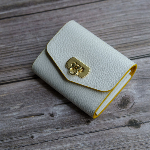 オールレザー】柔らかい高級革使用 手縫い ミニウォレット ミニ財布  