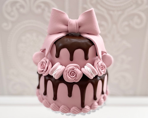 【merci*M様】フェイクスイーツ❤︎‬バイオレットローズチョコドリップケーキ ec326883e5eeac7c5e5c6cb2106a5b