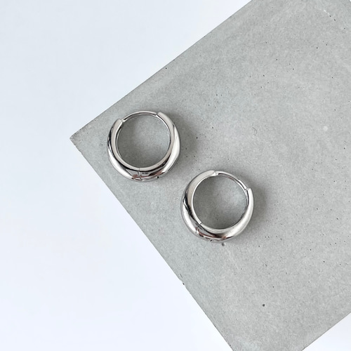 silver925 18kゴールドコーティング フープピアス つけっぱなし silver925 18kゴールドコーティング フープピアス つけっぱなし