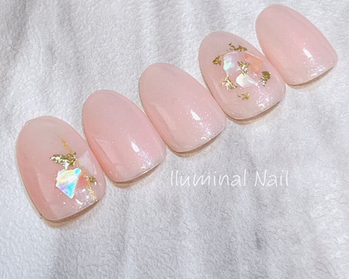 baby pink ネイルチップ ピンク 結婚式ネイル ブライダル baby pink ネイルチップ ピンク 結婚式ネイル ブライダル