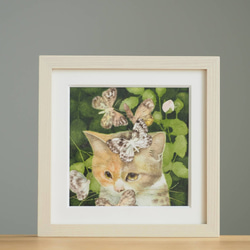 三毛猫とバラと蝶と　「　まだしらないキモチ　」 1枚目の画像