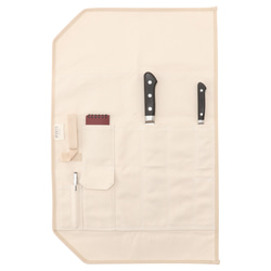 国産帆布の包丁ケース Japan made canvas knife bag 1枚目の画像