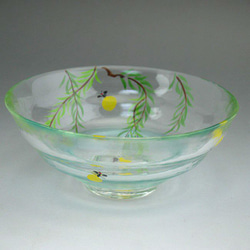 ◇商品番号 10322 京絵付けガラス平茶碗 蛍 茶碗・めし碗 松韻堂 通販