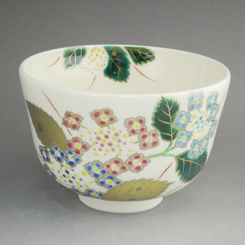 紫陽花抹茶茶碗 陶楽 茶碗・めし碗 松韻堂 通販 14168500