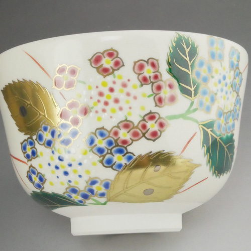 紫陽花抹茶茶碗 陶楽 茶碗・めし碗 松韻堂 通販 14168500