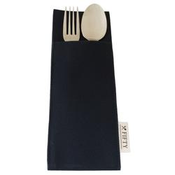 国産帆布のカトラリーケース Japan made canvas cutlery case 2枚目の画像