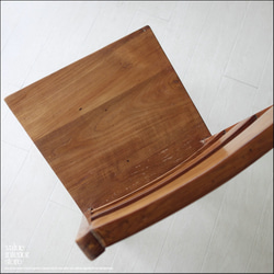 チーク無垢材 ヴィンテージチェアD イス 椅子 ダイニングチェア  アンティーク レトロ 古材家具 再生家具 オイル仕上 8枚目の画像