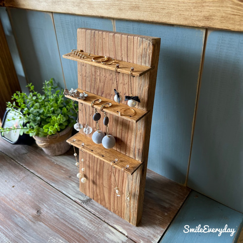 アクセサリーディスプレイ什器木手作り