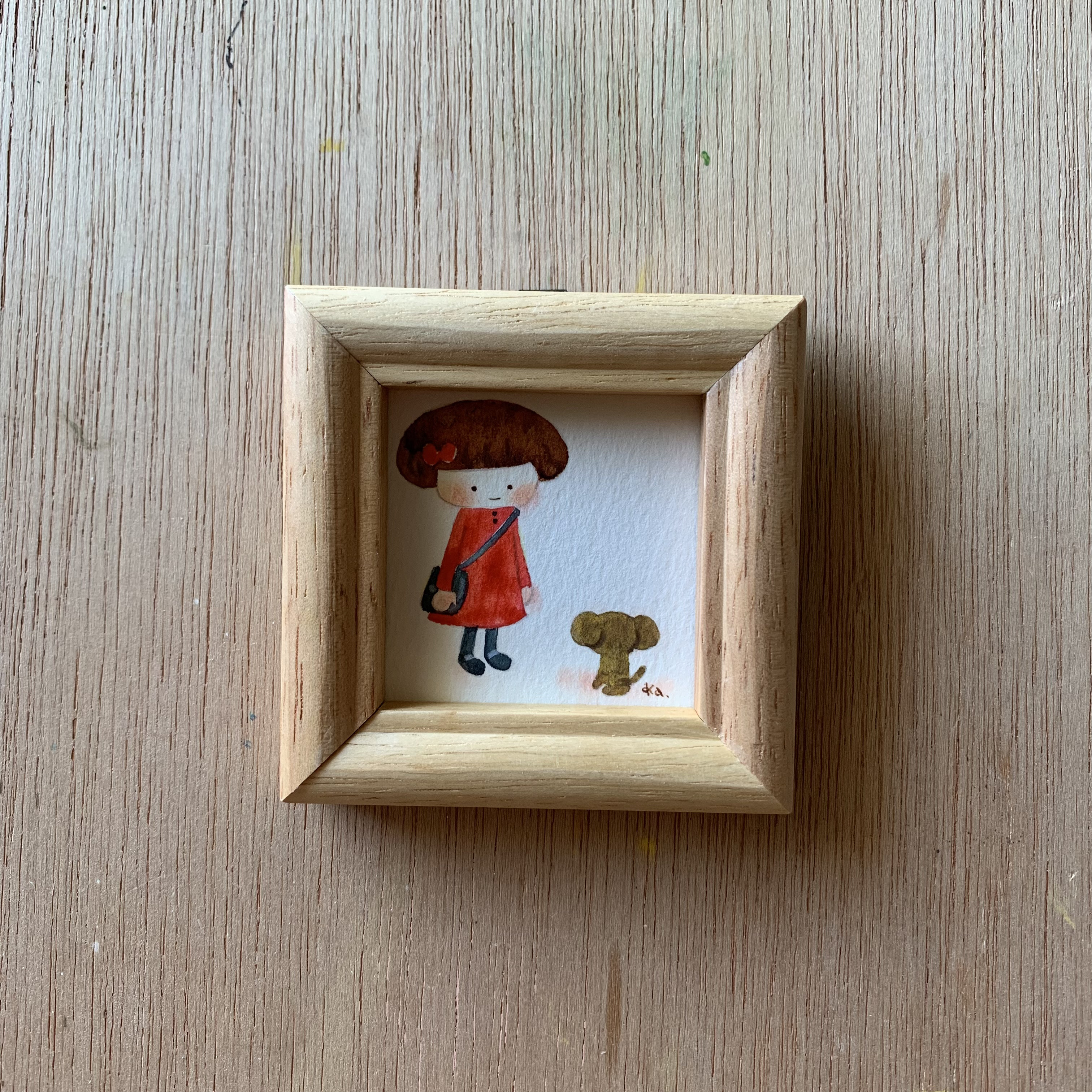 「Choose 」ミニ額　原画