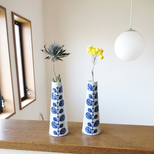 波佐見焼きフラワーベースドライフラワーセット❀インテリア ギフト