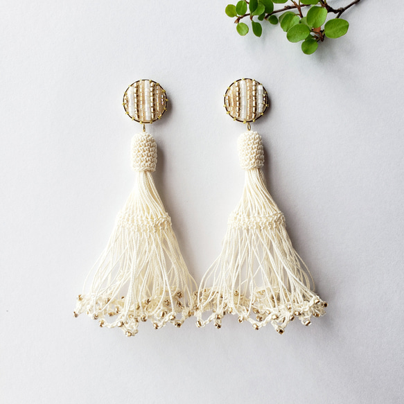 【1226】ハートとタッセルのピアスイヤリング 1226 ハートとタッセルのピアスイヤリング BETTERDAYS_CO_JP