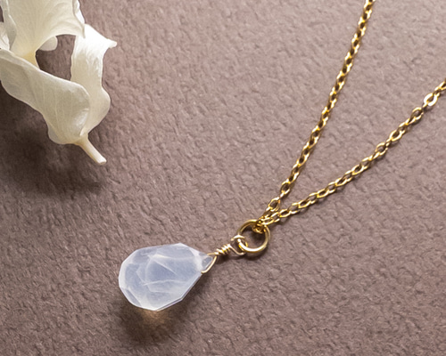 ヒマラヤ水晶　ネックレス ヒマラヤ水晶ネックレス K10 | 石垣島の夜光貝アクセサリーと