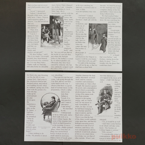 紙書封面福爾摩斯 3（5 張）+ 書籤（4 張） 第6張的照片