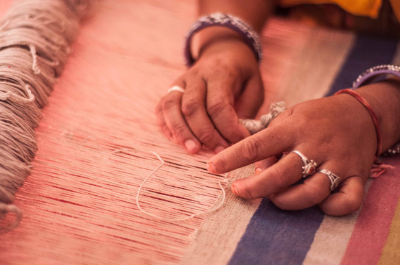 聖誕節禮物 交換禮物 情人節禮物 生日禮物 母親節 棉質布地毯 墨西哥毯 針織手工織布地毯 野餐墊 民族風-歐洲菱形 第14張的照片