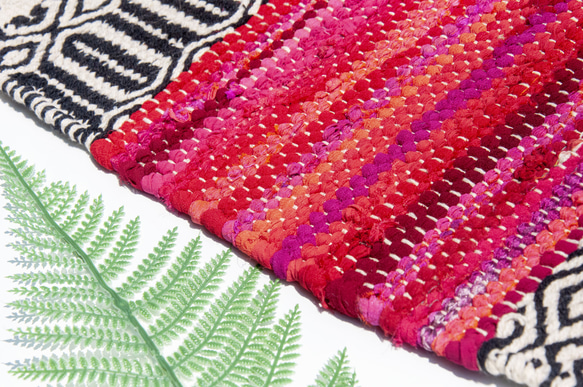 聖誕節禮物 交換禮物 情人節禮物 生日禮物 母親節 棉質布地毯 墨西哥毯 針織手工織布地毯 野餐墊 民族風-歐洲菱形 第5張的照片