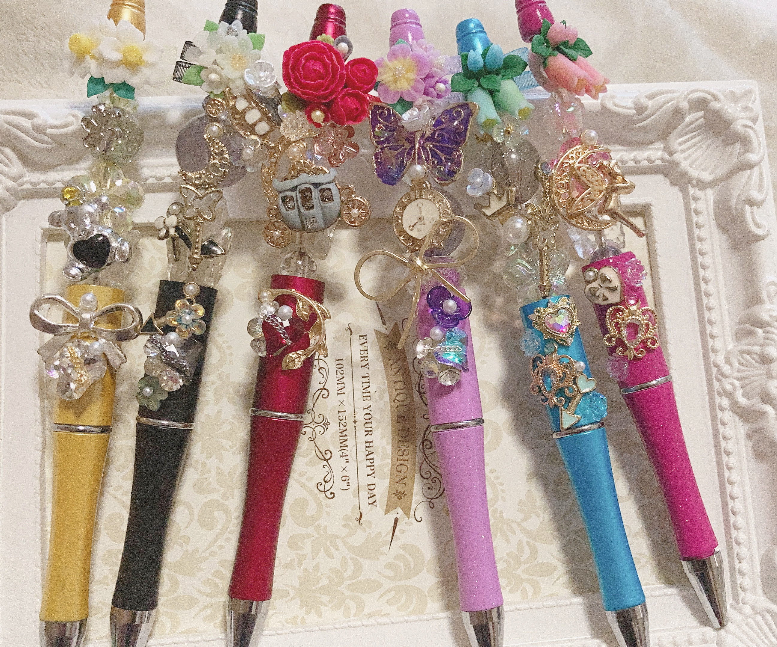 ブルースノーフレークペン カスタムビーズ カスタムボールペン ブルースノーフレークペン カスタムビーズ カスタムボールペン