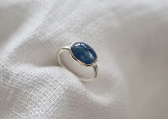 [藍色のImpact kyanite]ring 5枚目の画像
