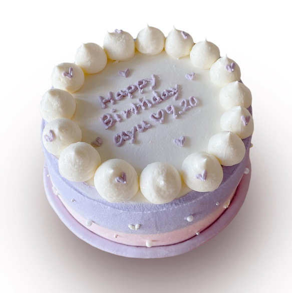 センイルケーキ 4号・5号【オーダーメイド】推しケーキ 韓国スイーツ 誕生日ケーキ 3枚目の画像