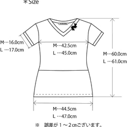 Dress&spice＊バイカラーT-shirt＊無地　オプションで襟元レースポイント付き　伸びる細身T モノクロ 12枚目の画像