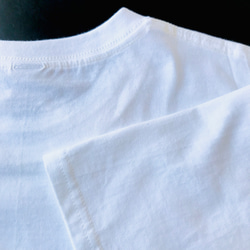 《Tshirt》ユニセックス　モノトーン・ネコデザインTシャツ・シンプルポップな猫・大人可愛い 12枚目の画像