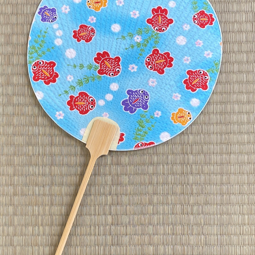 オーダーうちわ】お気に入りの生地でマイ団扇をお作りします その他  