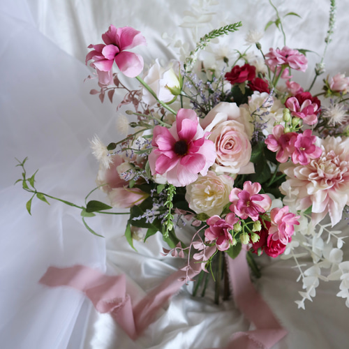 ウェディングブーケオーダーお問い合わせ専用 エリア限定】Wedding Bouquet／オーダーデザインブーケサンプル