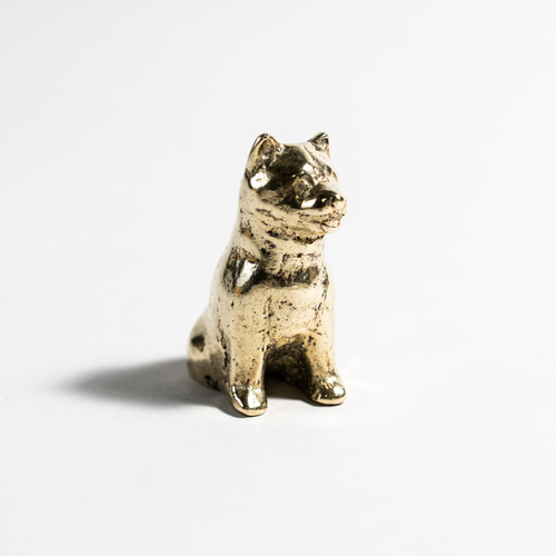 真鍮鋳物 柴犬（座） その他インテリア雑貨 RBrass 通販 14173833