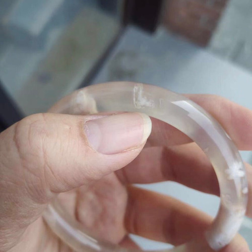 高級 瑪瑙 メノウ バングル 56mm$ バングル・リストバンド