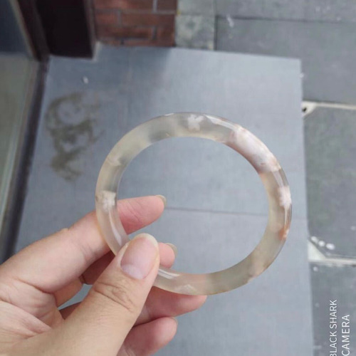 高級 瑪瑙 メノウ バングル 59.3mm$ バングル・リストバンド