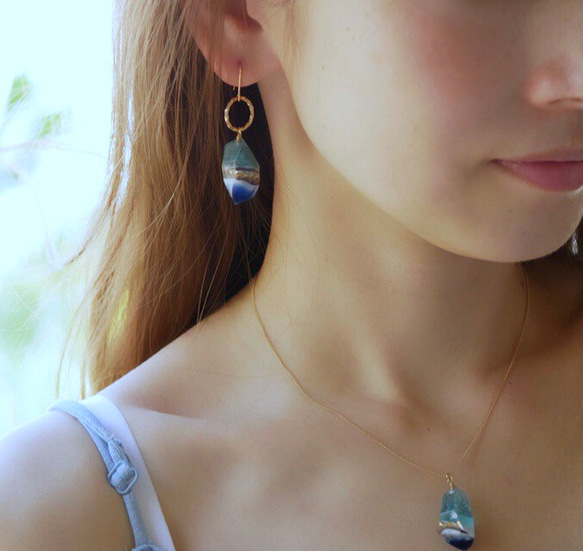 藍洞珠寶耳環 第12張的照片