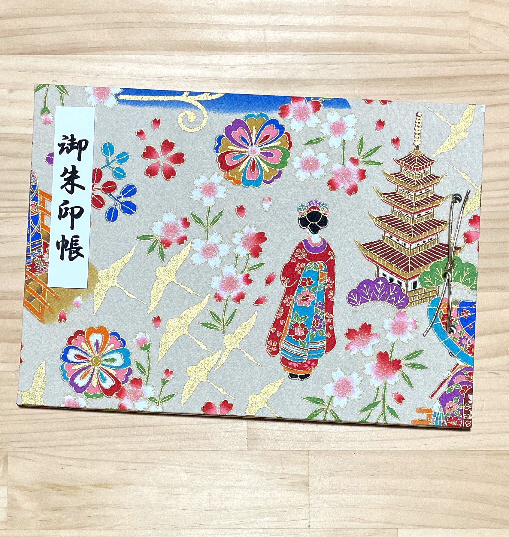 まいめろ　御朱印ホルダー（大）バンド付　黒台紙×5点 御朱印ホルダー用 色台紙 見開きサイズ 黒 20枚 – みおつくし横丁