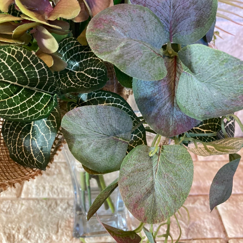 光触媒　人工観葉植物　ウォールグリーン　造花　インテリア　オーリドローズスワッグ 光触媒 人工観葉植物 ウォールグリーン 造花 インテリア オーリド